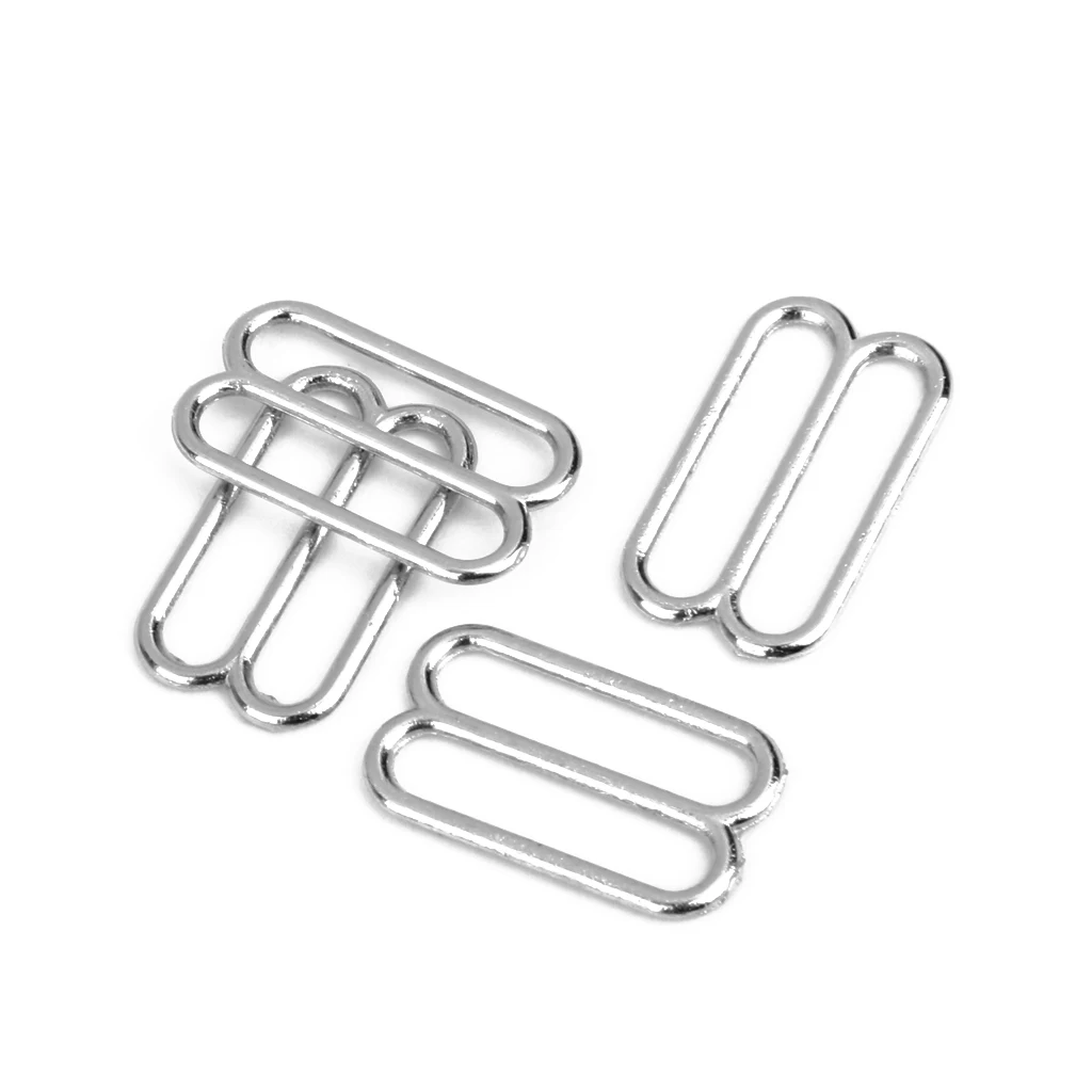 

8-Shaped Lingerie Adjustable Sewing Bra Rings Buckles 14mm 100Pcs
