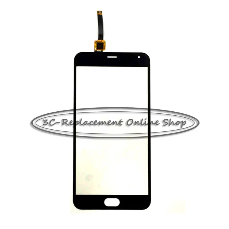 5 шт. Черный сенсорный экран дигитайзер для Meizu m2 note M571H M571M M571C / Meilan Note 2 дисплей|touch