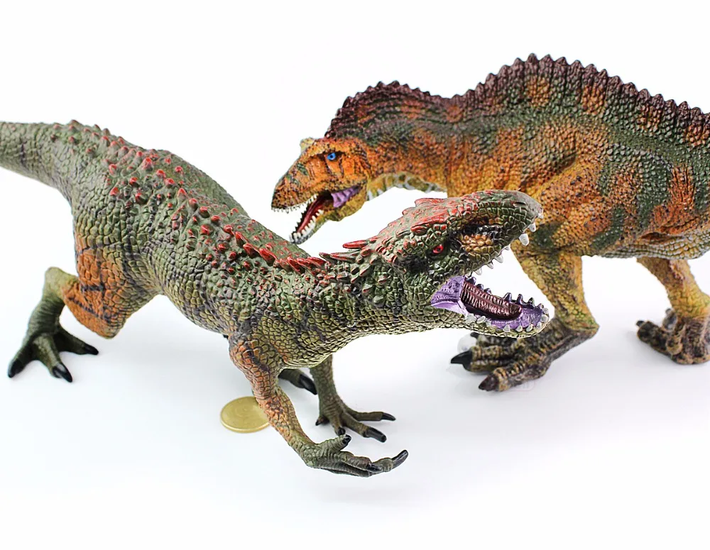 Wiben Юрского периода Carcharodontosaurus игрушка динозавр действие и игрушки Фигурки Животных Модель Коллекция Яркие ручной росписью сувенир подарок