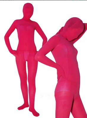 

Бархатный прозрачный пикантный костюм розового цвета, колготки из лайкры и спандекса, фетиш, костюмы унисекс zentai, классические костюмы на Х...