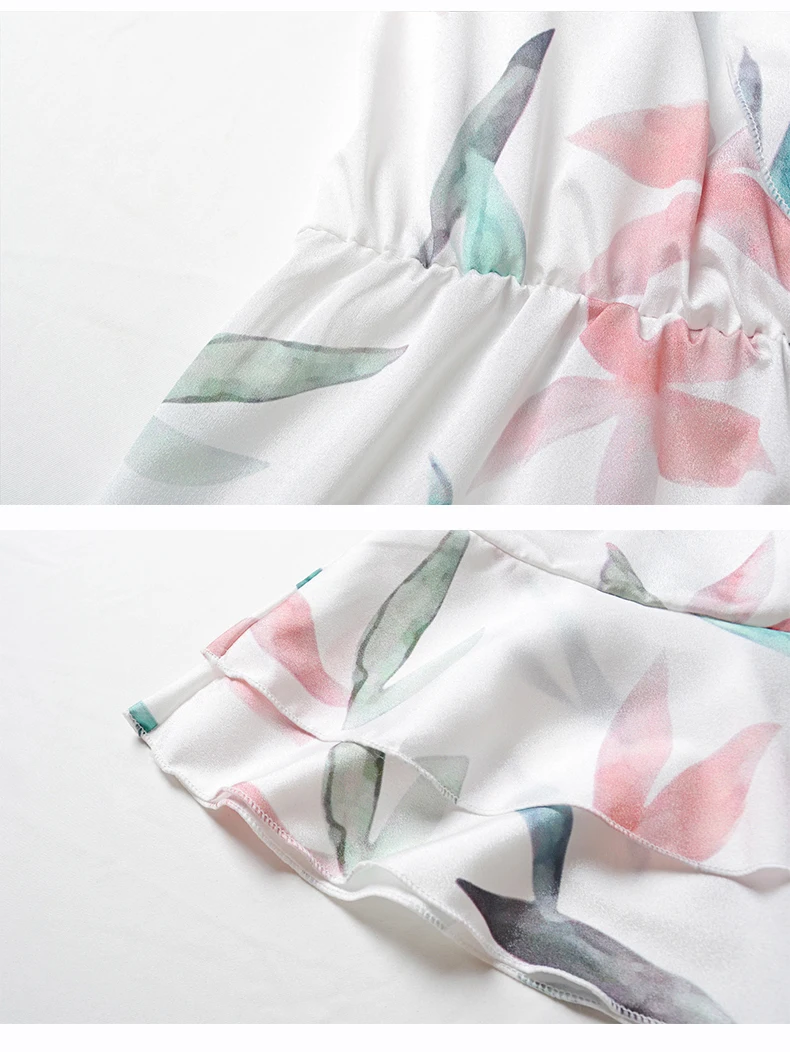 Модное необычное дизайнерское цельное шифоновое женское летнее платье с v