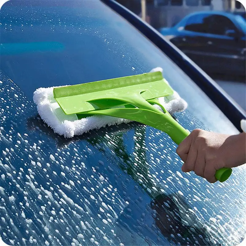 

Window Cleaning Supplies Easy Glass Double-sided Cleaning Brush Retractable Double-sided Window Cleaner Household Cleaning Tool