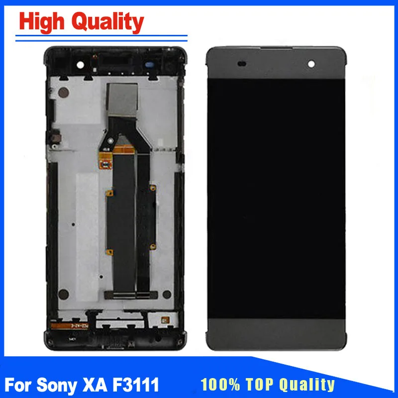 100% Тесты для Sony Xperia XA F3115 F3111 F3316 ЖК-дисплей Дисплей Сенсорный экран дигитайзер с