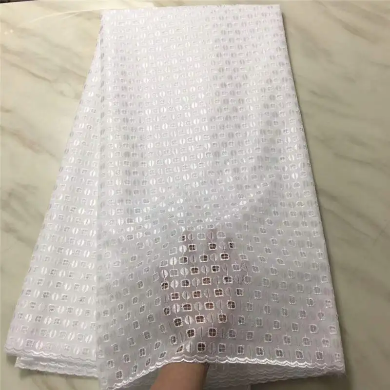 2019 Latest Nigeria Swiss Laces High Quality Voile Switzerland Cotton African Dry Lace Fabric For Man Women A983 | Дом и сад