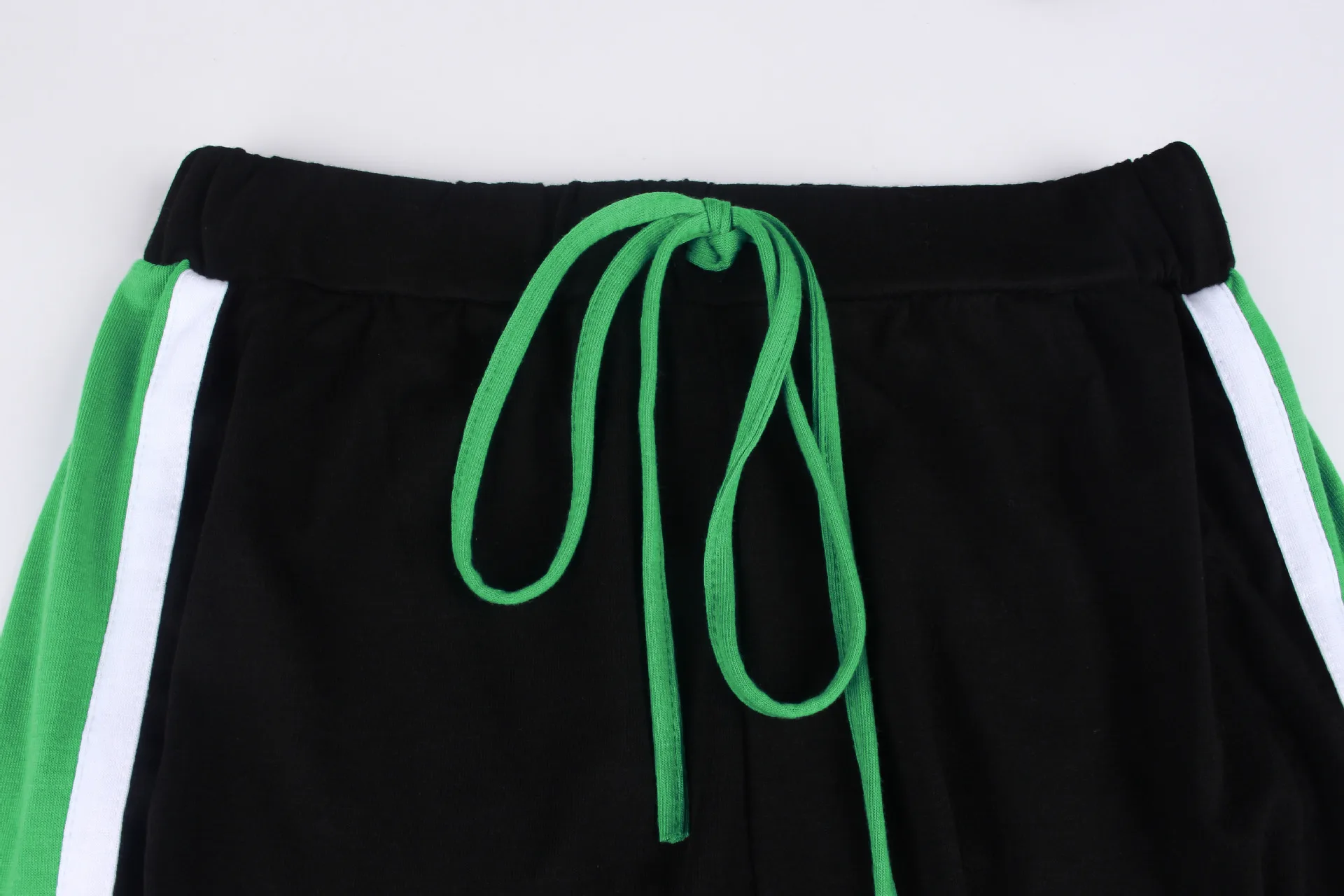 Hot Sale O-Neck Stitching Color Casual Sports Suit Two Piece Wear for Women Gym Tracksuit Running Fitness Set | Женская одежда
