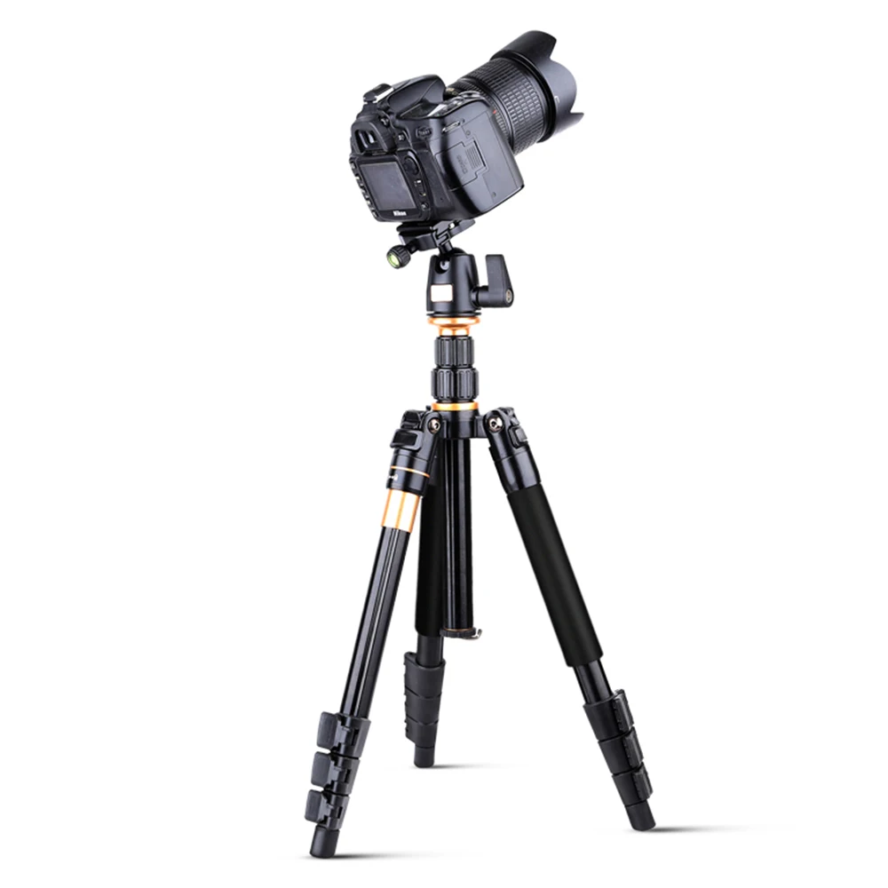 QZSD Q555 55 5 дюймов легкий дорожный штатив монопод с шаровой головкой подставка для