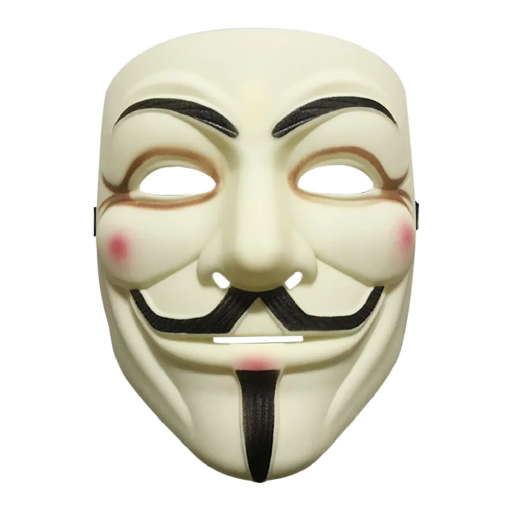 Вечерние Маски V для Vendetta Маска Anonymous Guy Fawkes необычный аксессуар костюма взрослых