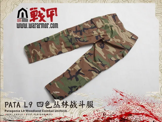 ALLWIN Wararmor face Bata PATA L9 четыре цвета камуфляжный костюм для джунглей специальные