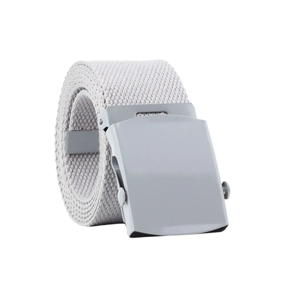

Men Women Automatic Fashion Nylon Belt Buckle Fans Canvas Belt Fashion Nylon Belt A0320