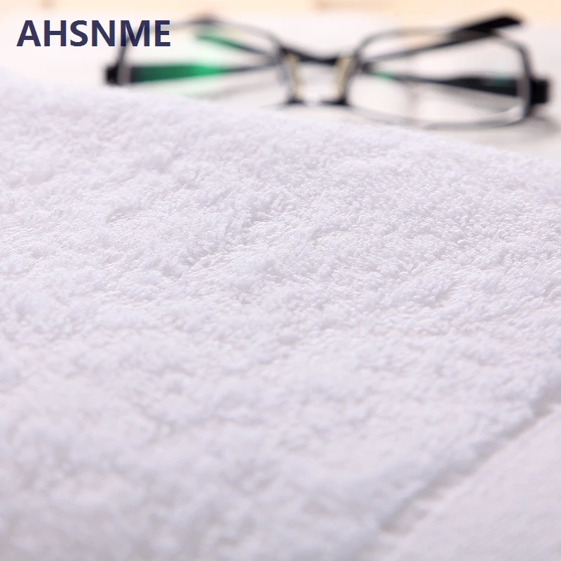 AHSNME супер мягкое и толстое 100% Хлопковое полотенце Большое банное для лица рук