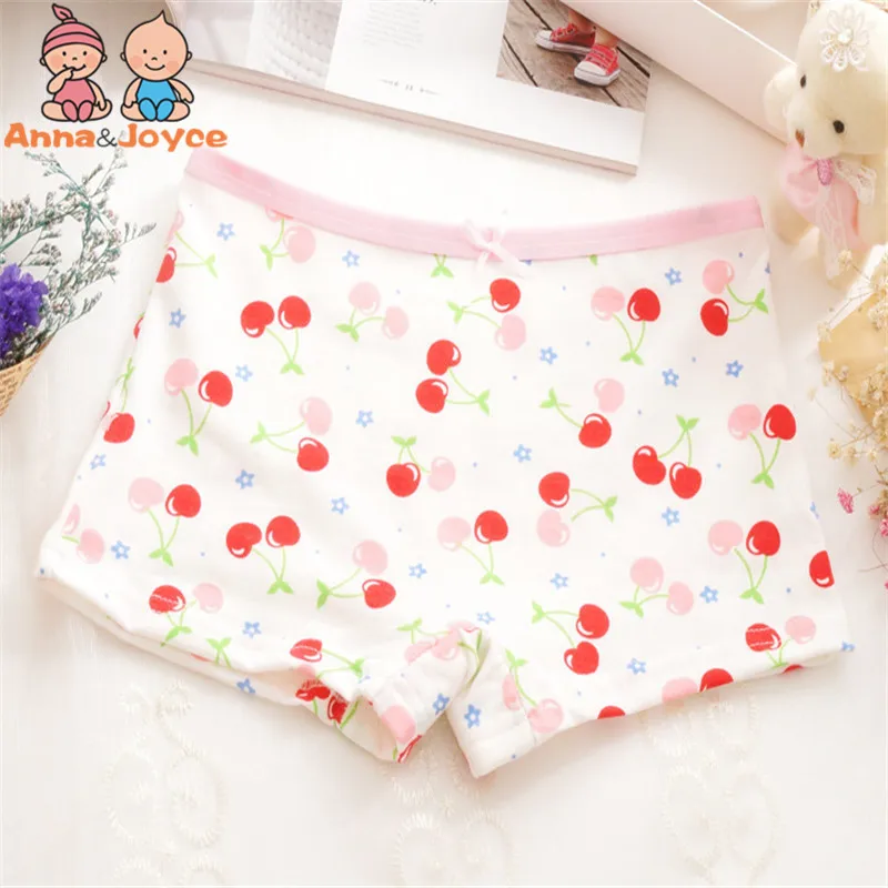 12 шт./лот хлопковые трусы боксеры для маленьких девочек нижнее белье девочек|girl