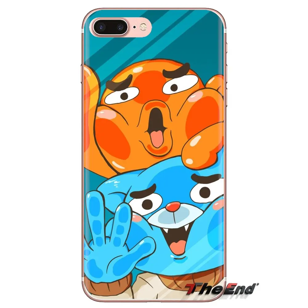 Силиконовый чехол для телефона Xiaomi Mi4 Mi5 Mi5S Mi6 Mi A1 A2 5X 6X 8 9 Lite SE Pro Max Mix 2 3 2S Amazing World Gumball