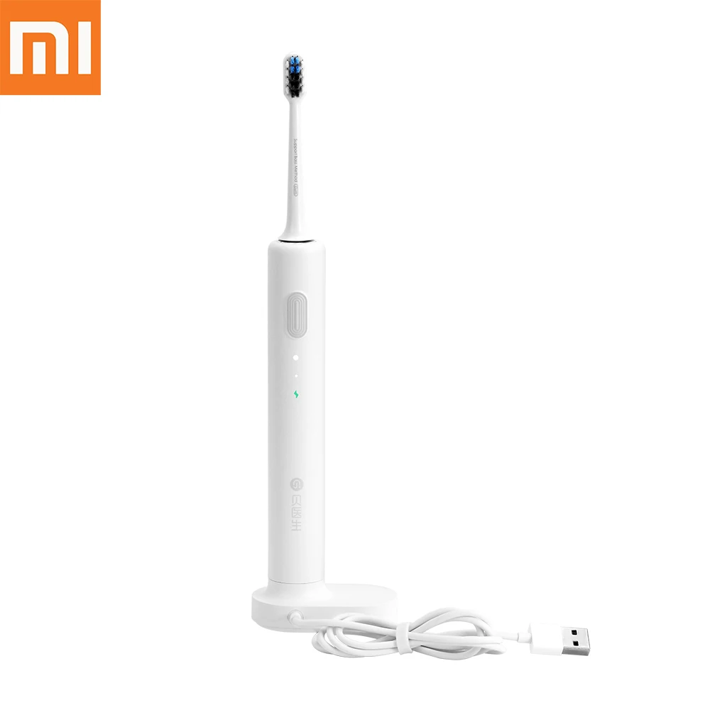 Xiaomi Mijia Soocas, Ультразвуковая электрическая зубная щетка, ультра звуковая отбеливающая зубная щетка, вибратор, беспроводная гигиена полости рта, зубная щетка для взрослых