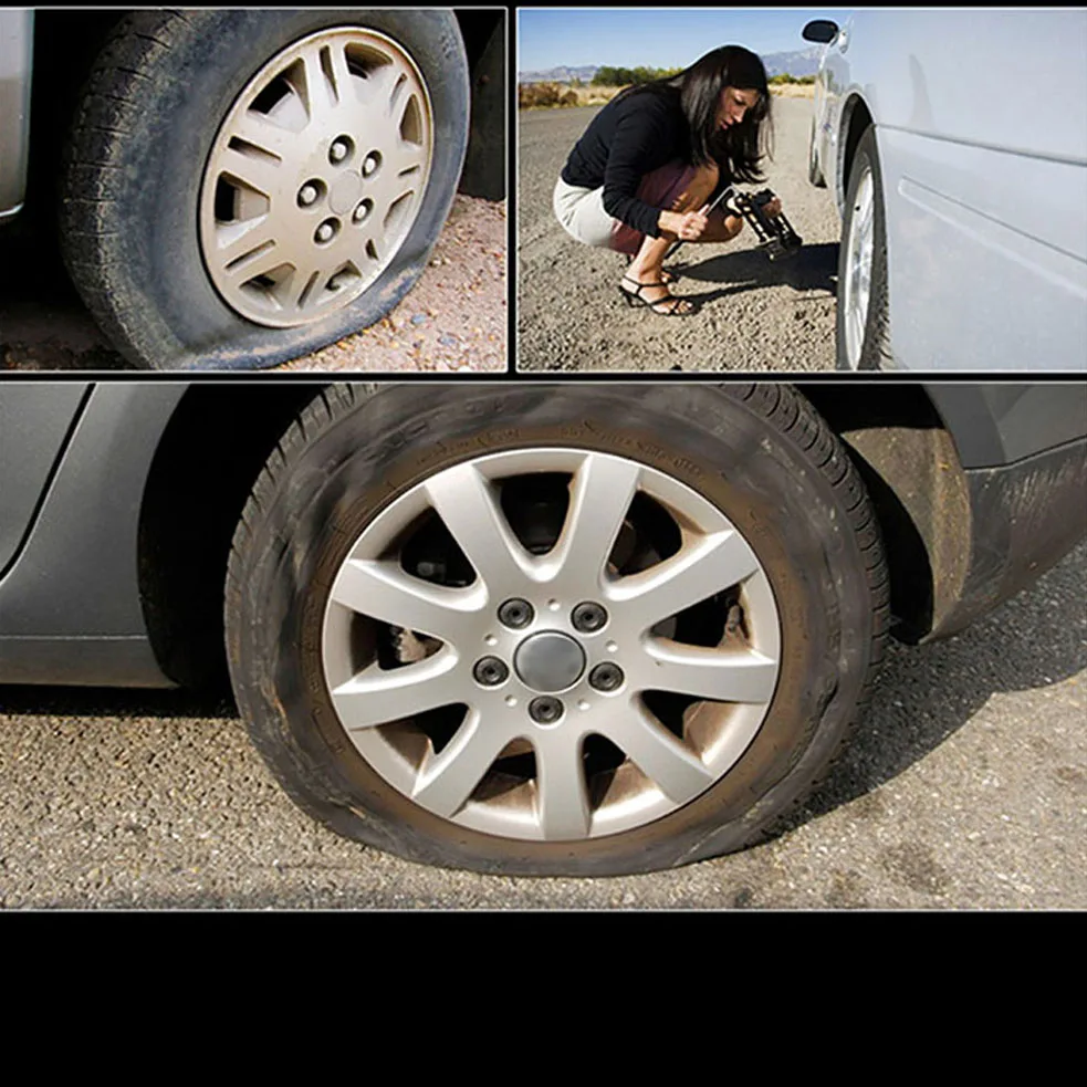 Инструменты для ремонта автомобильных шин полоски клей проколов экстренных