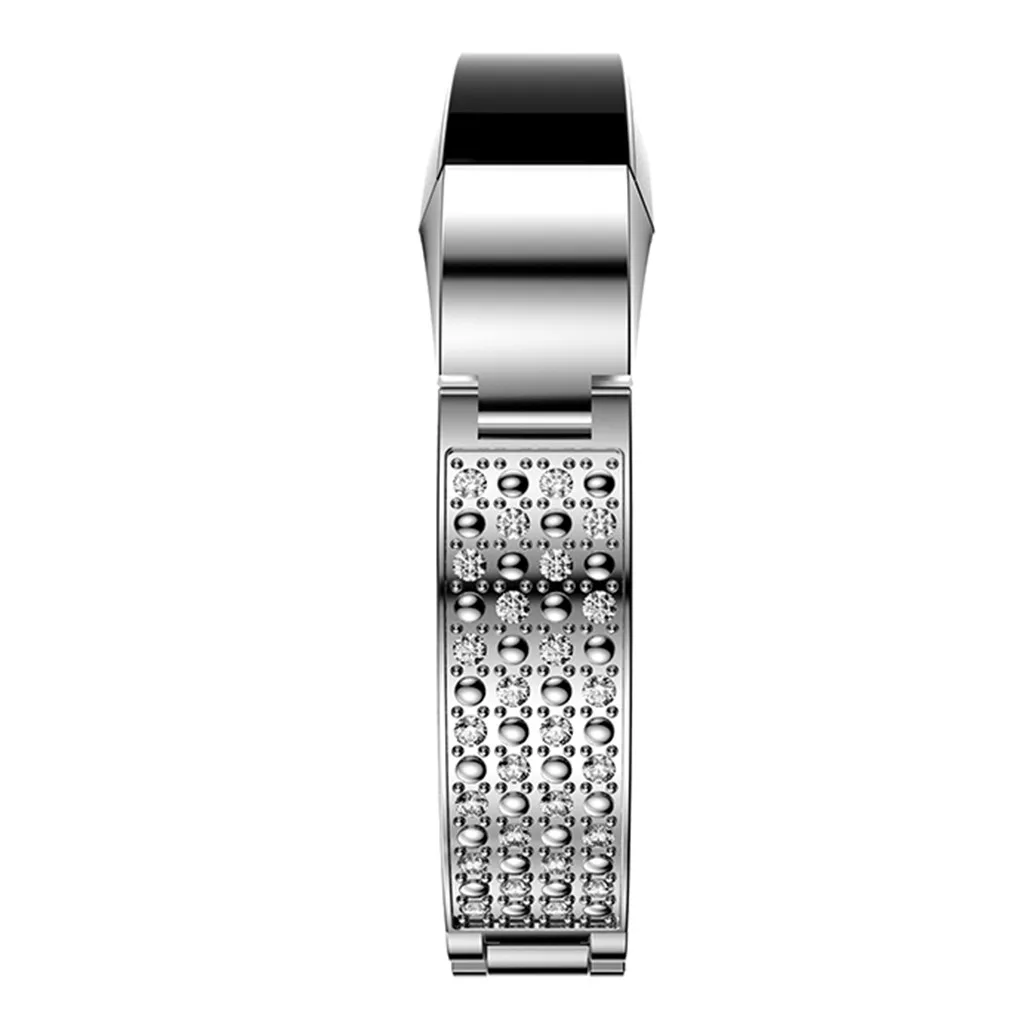 HIPERDEAL абсолютно высококачественный ремешок для часов подходит для Fitbit Alta замена металлический пробуренный Ремешок Браслет May30