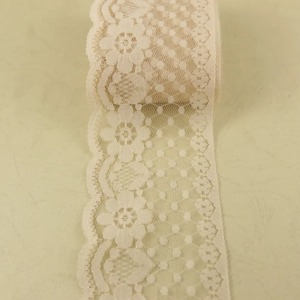 

5 yards 58mm width non-Elastic non-Stretch Lace trim sewing accessories