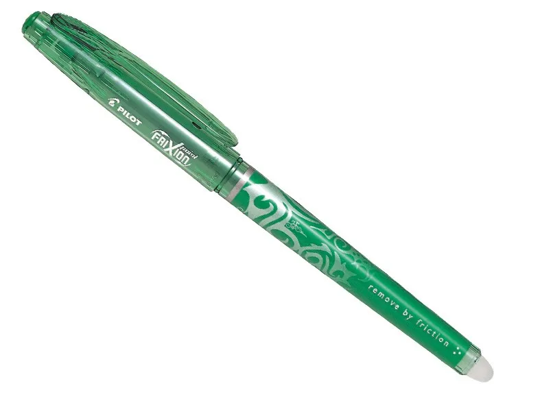 3x green pen 0,4 мм FRIXION стираемая ручка 10 цветов для выбора Япония пилот LF-22P4 - Цвет: 3x green pen