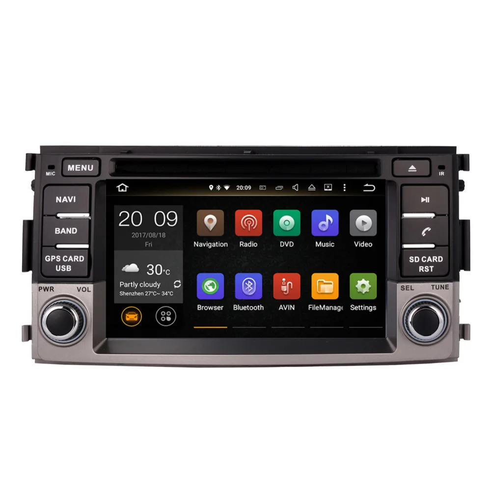Android 8 0 Восьмиядерный 4 Гб RAM Автомобильный GPS навигатор для Toyota Rush 2006 /второе