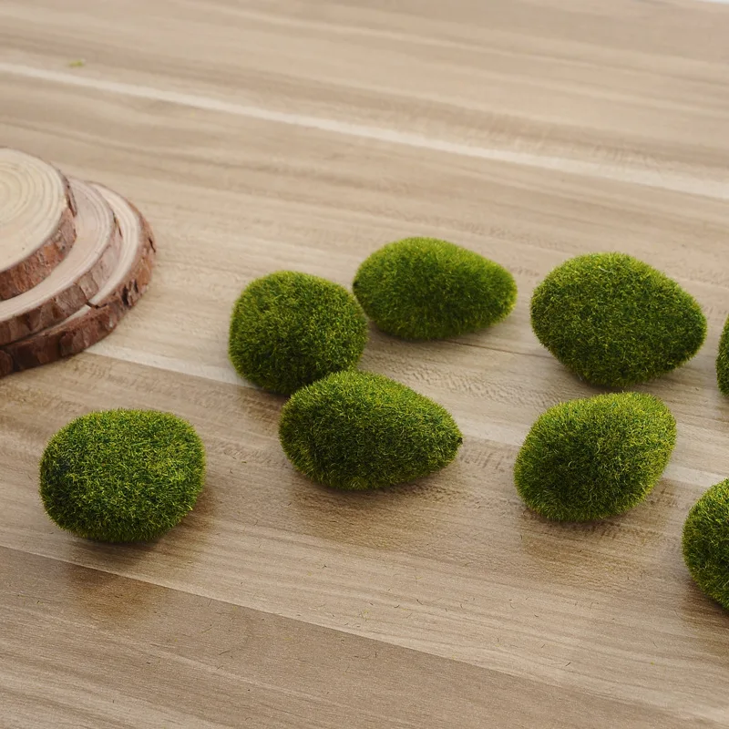 Новинка пенопласт для аквариума Зеленый мох 5 шт. растение Marimo декоративное