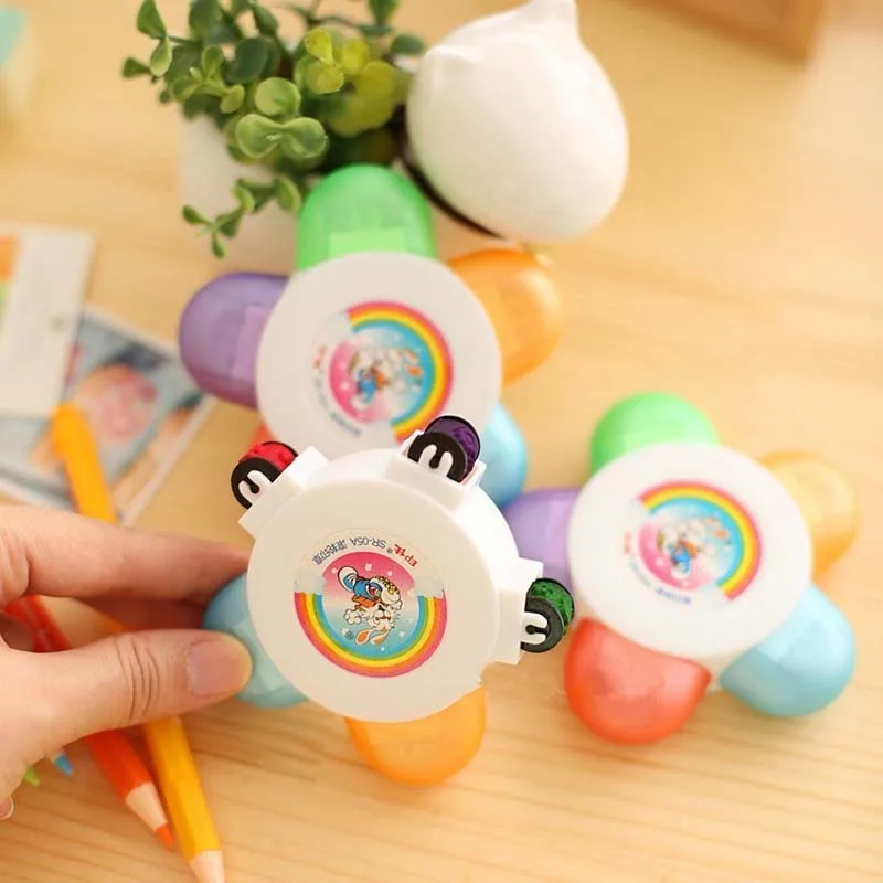 2 шт. детские игрушки для рисования цветов прокрутки стемпер пластиковые