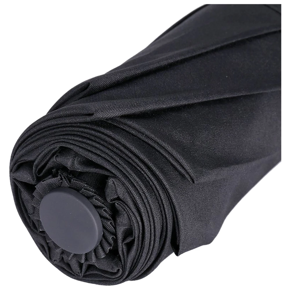 Складной зонт Классический автоматический черный для мужчин и женщин|umbrella