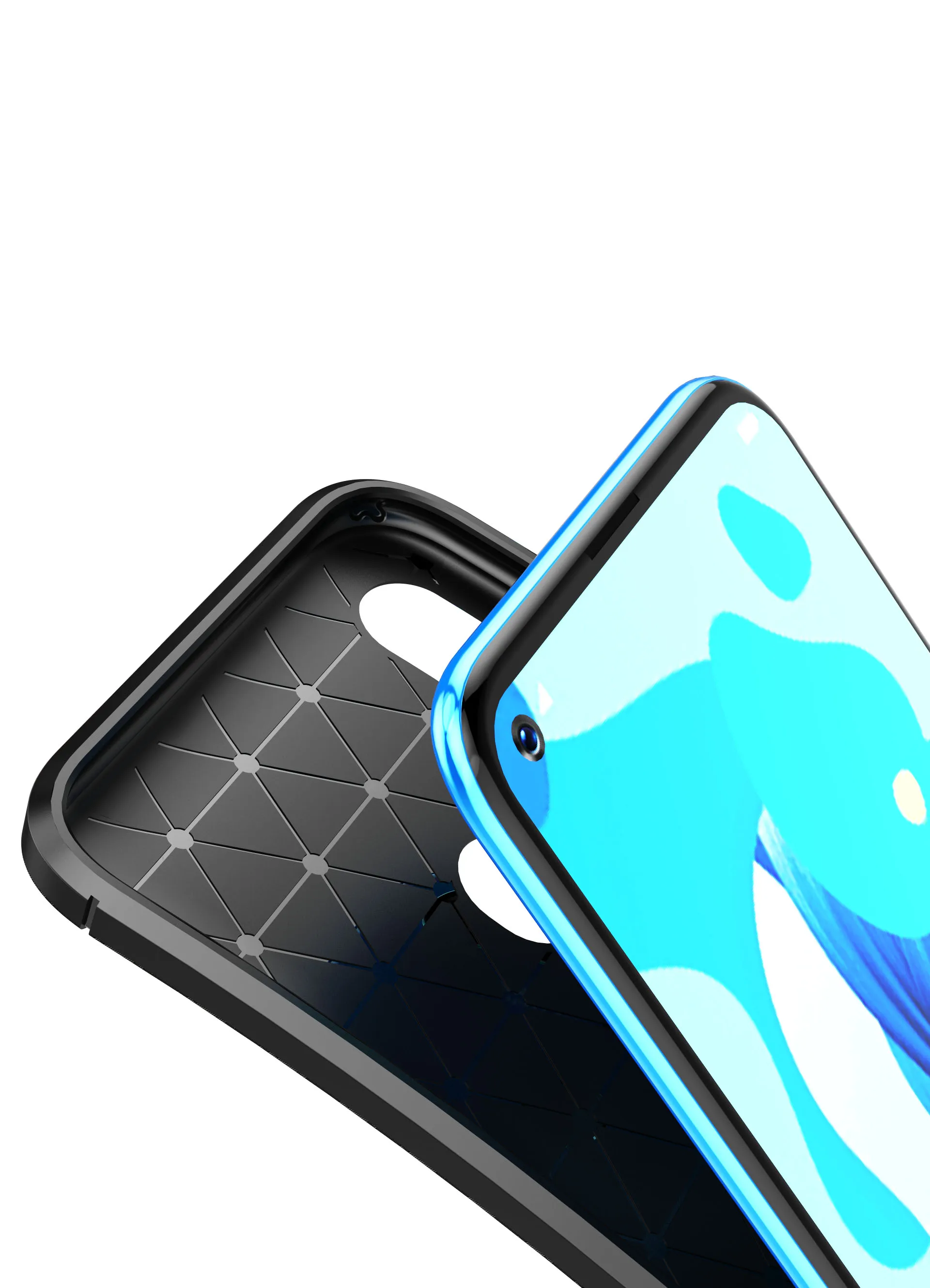 Luxury Shockproof Business TPU soft silicone Armor Protective Back Cover For Huawei P20 Lite 2019 Case Phone Shell Coque Cases | Мобильные
