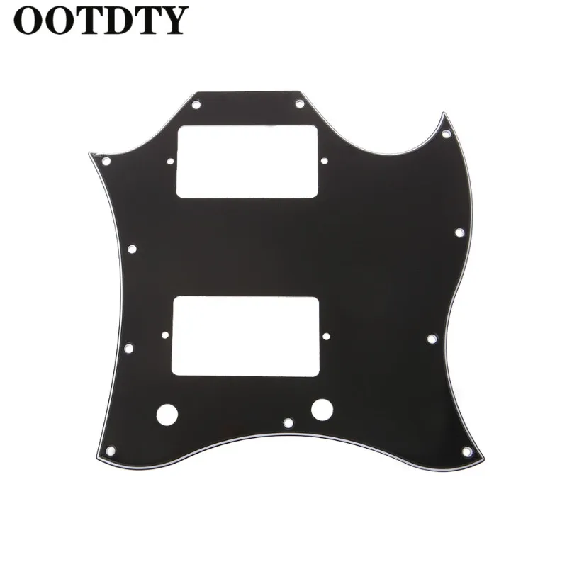 

OOTDTY Full Face Pickguard Scratch Plate for SG Style Guitar Parts Replacement Guitar Pickguard