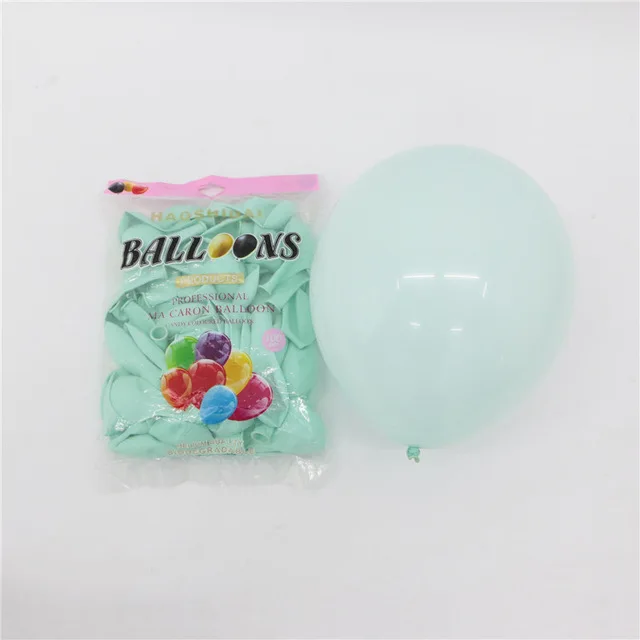 Tiffany Blue 10 шт./лот, воздушные шары для свадьбы, макароны, латексные шары, шары для дня рождения, свадьбы, вечеринки, украшения, открывающиеся в торговом центре, новогодние шары - Цвет: Tiffany Blue