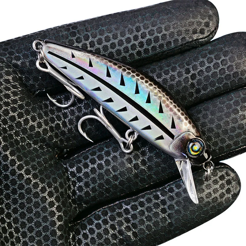 Новая Рыболовная Приманка Minnow 8 см 11 г маленький ФСГ Вибрационный светильник