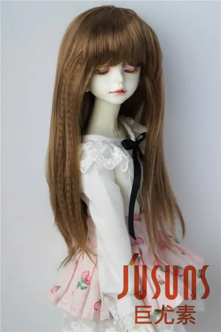 JD179 1/4 1/3 длинный парик с Кукуруза кудрявая BJD размер волос 7-8 дюймов 8-9 дюймов кукла парики MSD SD парики для шарнирных кукол Кукла аксессуары