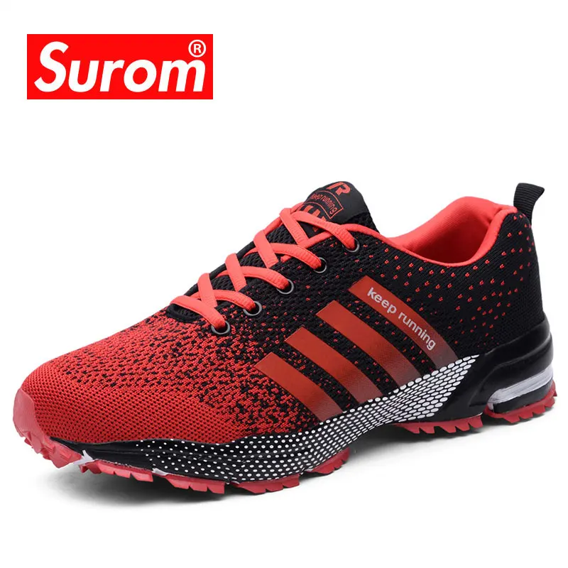 SUROM унисекс кроссовки для бега мужчин и женщин мужские уличные атлетические