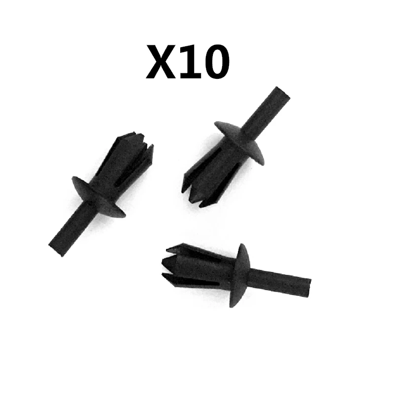 10 клипсы для BMW E12 E28 E30 E34 E36 E39 E46 E60 E90 заклепки бампера отделка рамка радиатора