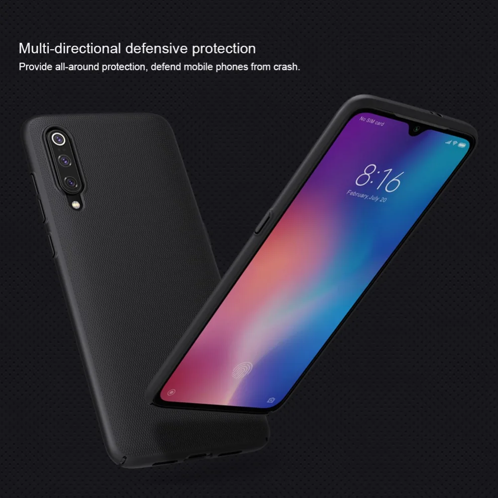 Xiaomi mi 9 mi 9 чехол NILLKIN Super Frorsted Shield Ультратонкий Жесткий Чехол для задней панели ПК Тонкий чехол для телефона для Xiaomi mi 9 mi 9 Nilkin чехол