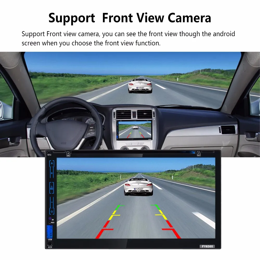 Shunwei автомобильный 2 Din стерео на палуба android 5.1.1 автомобильный DVD ПК-плеер gps Навигация MP3/MP4/SD/USB/FM/AM радио 5,20