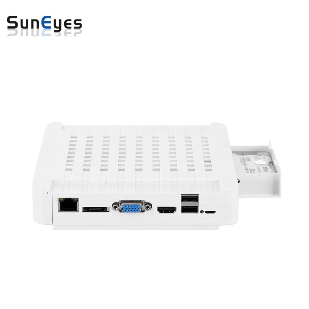 Suneyes sp nvr em04/em08 4ch/8ch мини сетевой hd видеорегистратор 720 P/1080 P поддержка onvif sata для 2.5