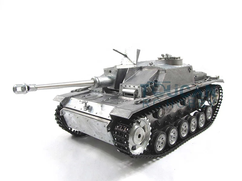 100% Металл Mato 1/16 Stug III RTR RC Танк инфра отдача ствола металла цвет 1226 TH00665|rc tank infrared|rc