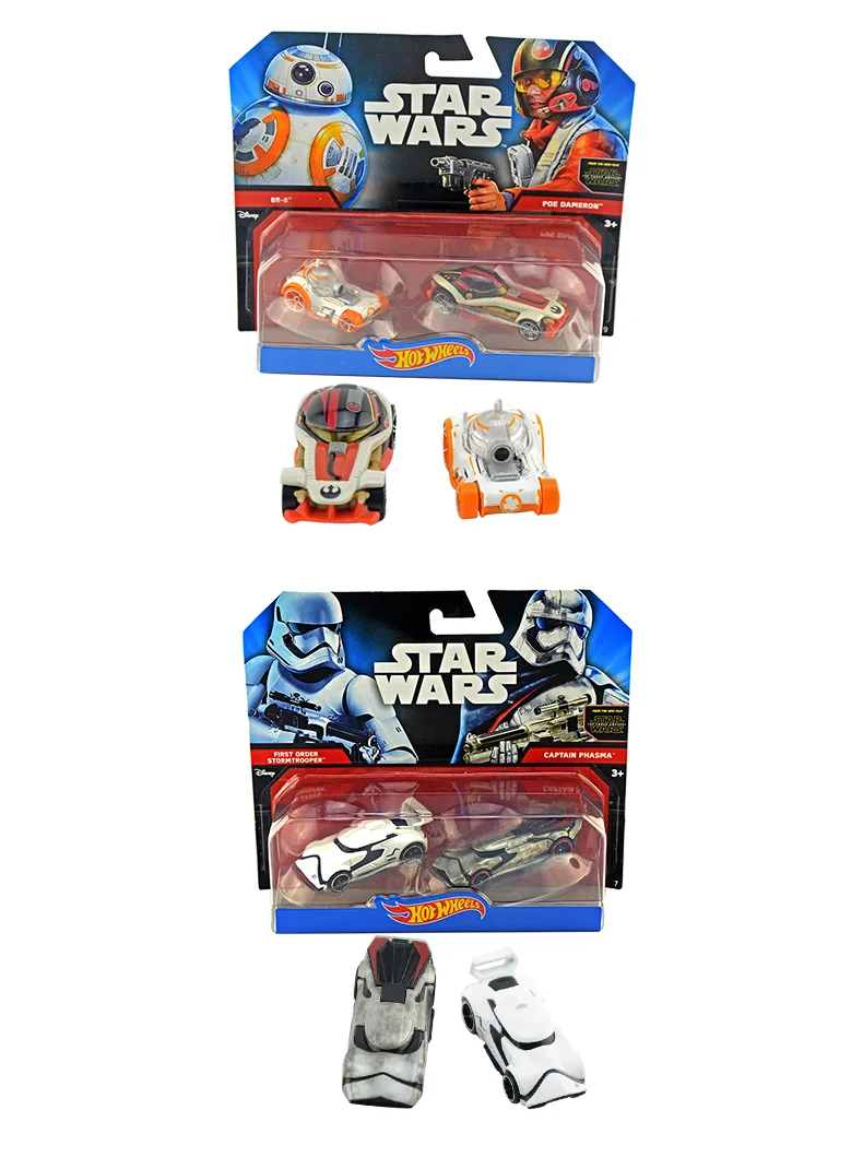 Hotwheels Звездные войны 7 герои сопротивление 5-Pack автомобили Игрушечные лошадки Обувь для мальчиков подарок
