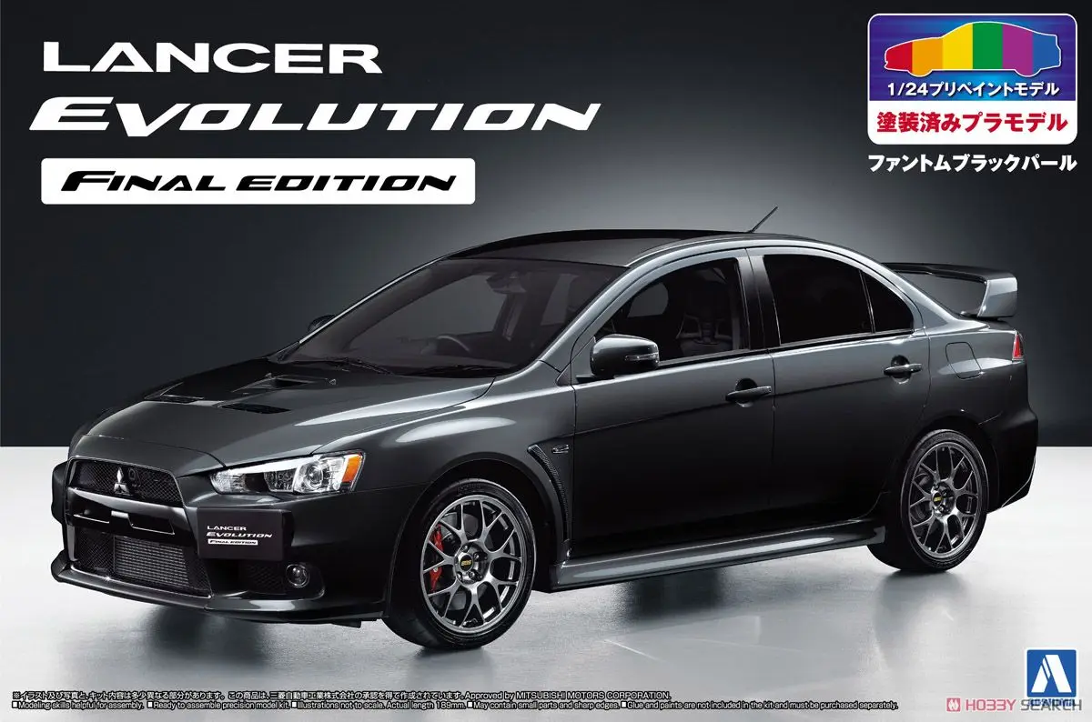 1/24 Lancer EVO X '15 модель автомобиля 05090