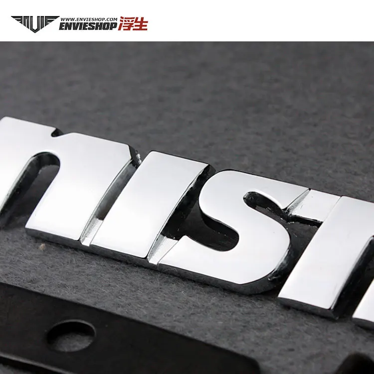 Black Red Chrome Metal Nismo Badge Emblem 3D Decal Sticker on Grille Accessories For Nissan Tiida Teana Dropship |