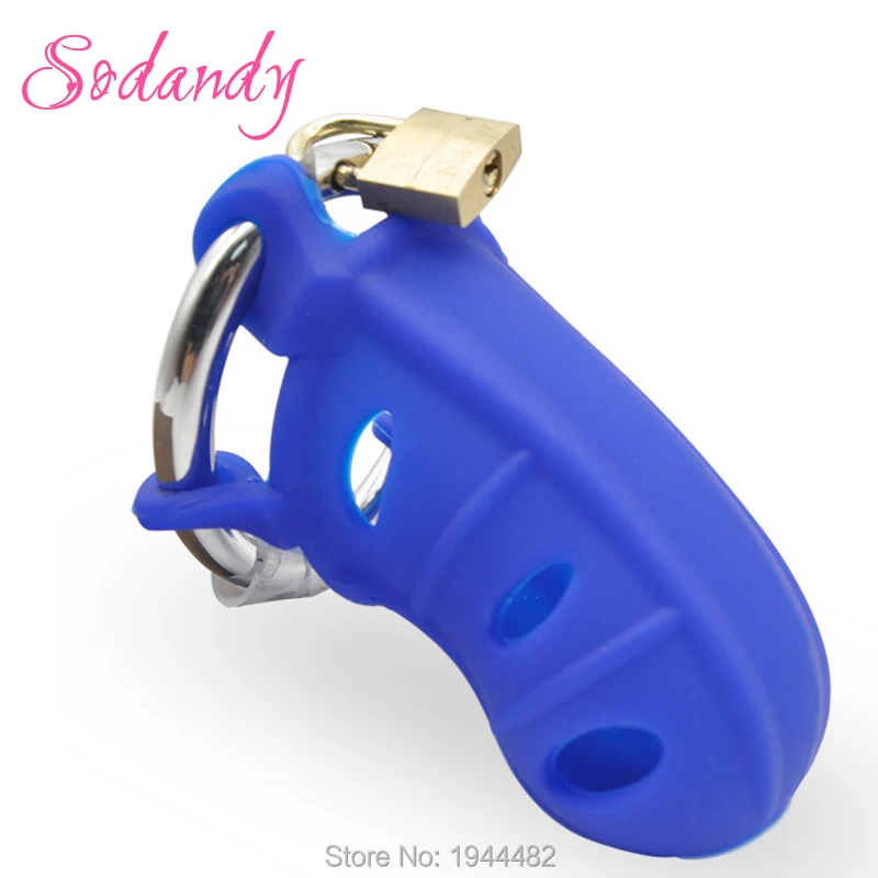 SODANDY 2017 силиконовый чехол для мужского пениса фиксирующая клетка регулируемое