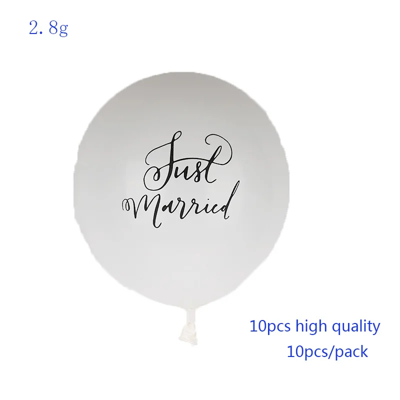 10pcs married latex 1 шт., 76*45 см, воздушные шары из фольги для невесты, жениха, свадьбы, для мальчиков и девочек, гелиевые шары для любви, вечерние игрушки на День святого Валентина - Цвет: 10pcs married latex