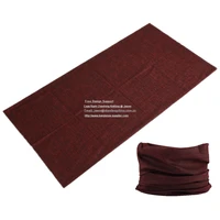 Mix Wholesale 100pcs/lot, Running Dark brown color Outdoor running tubular Face Shields, tube bandana headband.