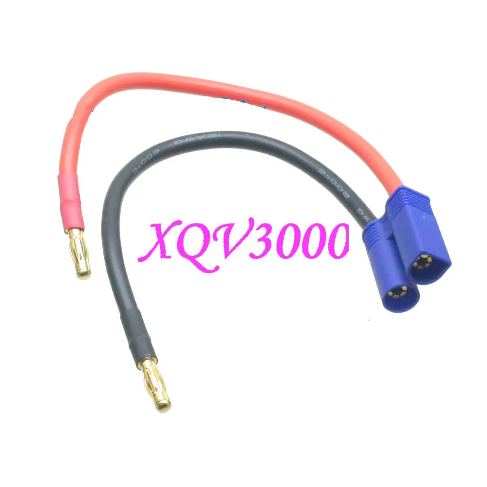 4 мм стандартный штекер для адаптера разъема EC5 12AWG 15 см кабель зарядки lipo NiMh NiCd|plug