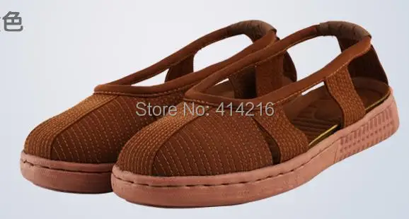 4colors black gray brown yellow Buddhist Monks kung fu shoes Buddhism arhat martial arts LAYMEDITATION SANDALStop quality | Спорт и