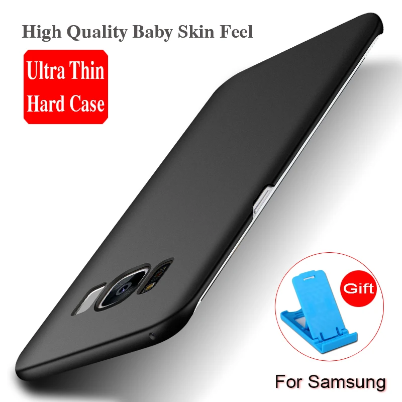 For Samsung Galaxy S7 edge Case for S8 Plus Cover Note 8 Phone Shell All Model JCDA Brand Matte Hard PC Fashion Men Women |