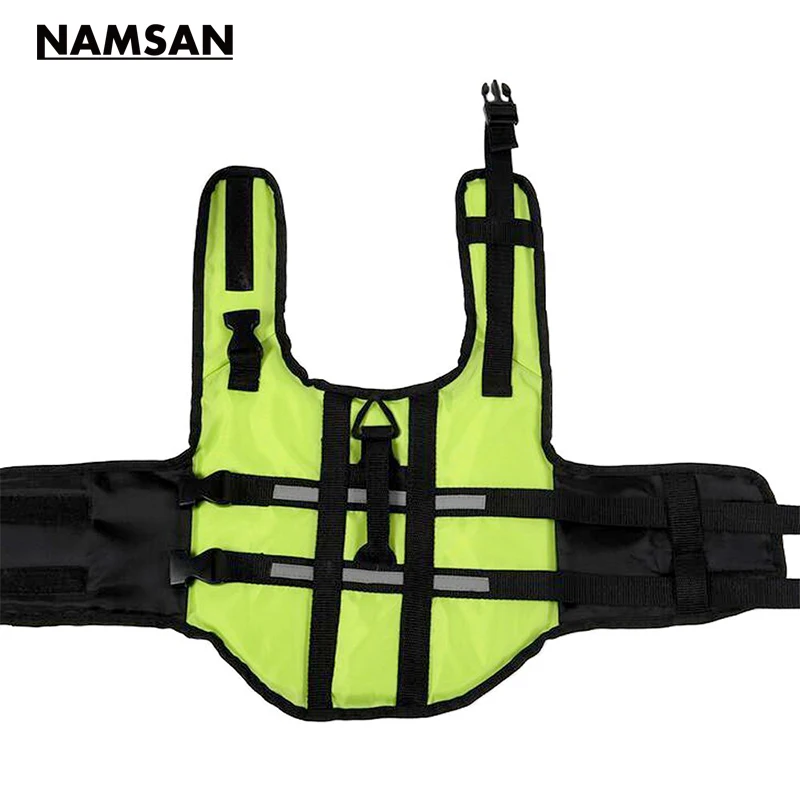 Namsan Dog Pet Float Life Jacket Vest Aquatic Safety Swimming Suit Swimwear Lifesaver Green Clothes | Дом и сад