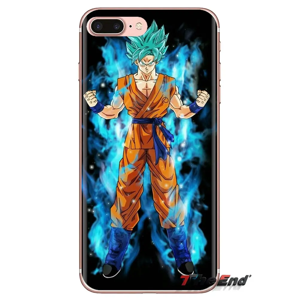 Для Xiaomi Redmi 4A S2 Note 3 3S 4 4X 5 Plus 6 7 6A Pro Pocophone F1 мягкие прозрачные чехлы DRAGON BALL Z Super Saiyan God