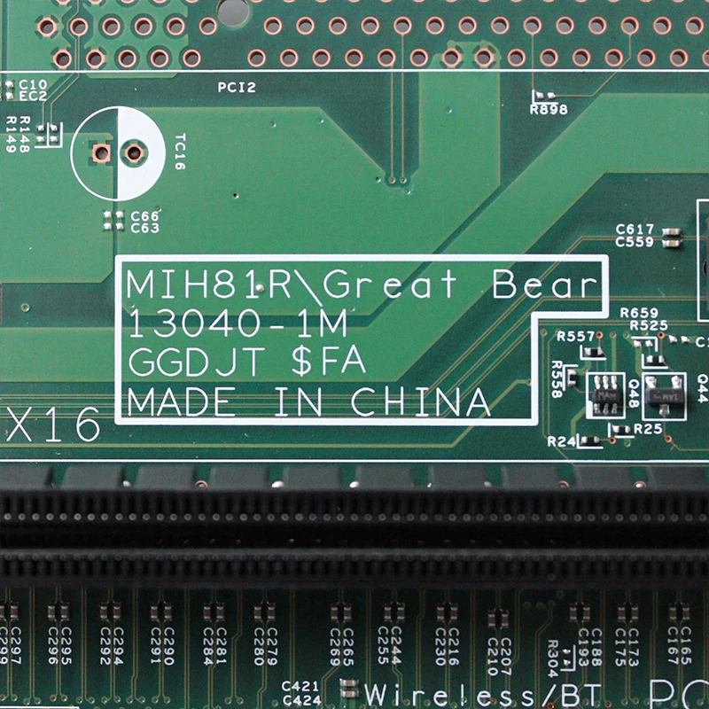088DT1 для DELL 3900 3010 3000 3800 3647 3020 3847 с волокнно-Оптической вилкой H81 рабочего Материнская плата LGA1150 DDR3 MIH81R 13040-1M GGDJT