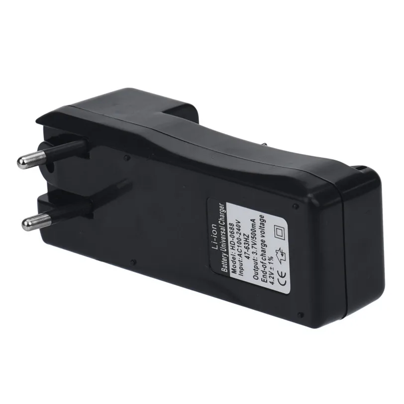 Универсальное зарядное устройство с двумя аккумуляторами для 18650 16340 26650