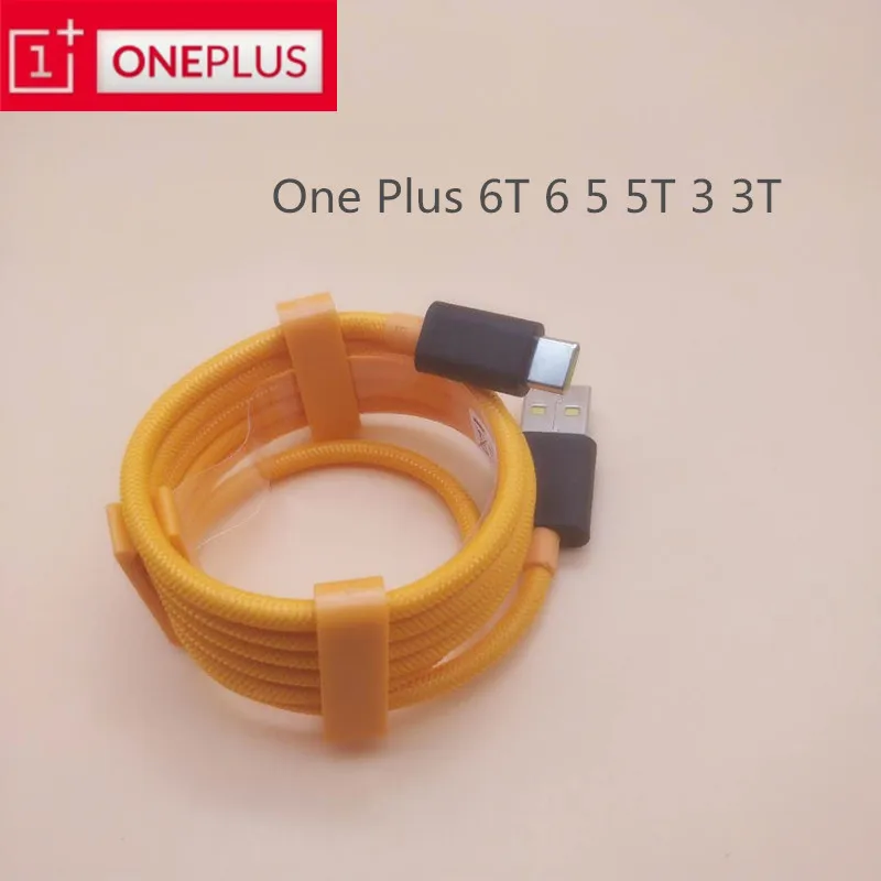 Оригинальный кабель OnePlus 6T с деформацией для зарядки 30 Mclaren Dash передачи данных 6A